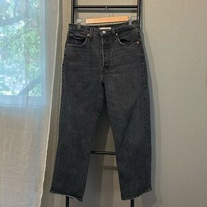 Levi’s Ribcage Ankle Straight jeans size W30 L27